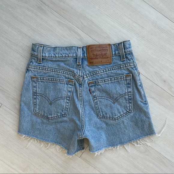 Vintage Levis Denim Shorts Emma 
